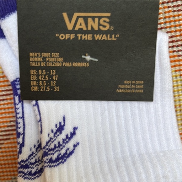 VANS “Off The Wall” Men’s socks 
NWT - Picture 6 of 16